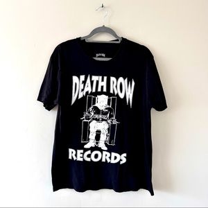 💀 UO Death Row Records Short Sleeve Size Large